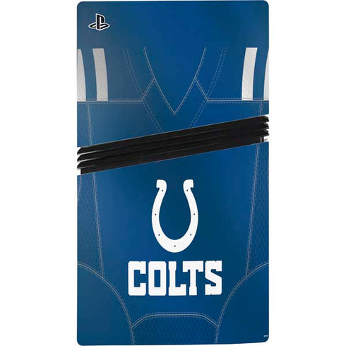 NFL Indianapolis Colts Team Jersey PS5 Pro Console Skin