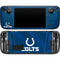 NFL Indianapolis Colts Team Jersey Steam Deck Handheld Gaming Computer OLED Skin