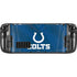 NFL Indianapolis Colts Team Jersey Steam Deck Handheld Gaming Computer Skin