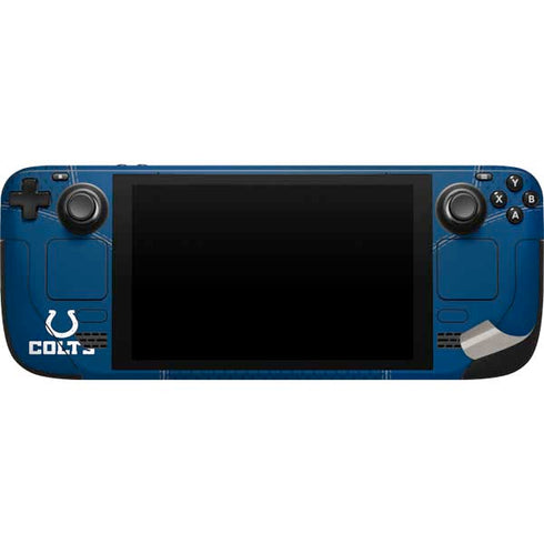 NFL Indianapolis Colts Team Jersey Steam Deck Handheld Gaming Computer Skin
