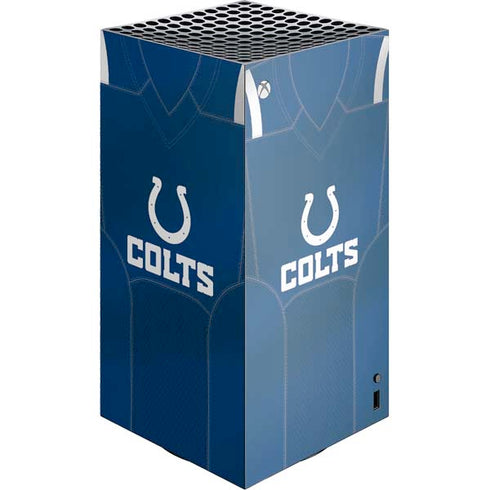 NFL Indianapolis Colts Team Jersey XBox Series X Digital Edition Console Skin