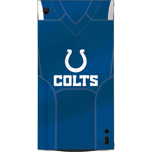 NFL Indianapolis Colts Team Jersey XBox Series X Digital Edition Console Skin