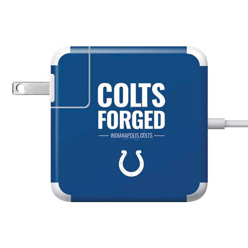 NFL Indianapolis Colts Team Motto 85W Power Adapter (15 and 17 inch MacBook Pro Charger) Skin