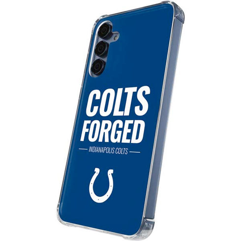 NFL Indianapolis Colts Team Motto Galaxy A55 5G Clear Case