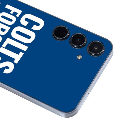NFL Indianapolis Colts Team Motto Galaxy A55 5G Skin