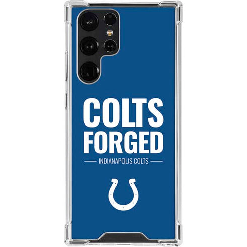 NFL Indianapolis Colts Team Motto Galaxy S23 Ultra Clear Case