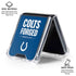NFL Indianapolis Colts Team Motto Galaxy Z Flip6 Clear Case