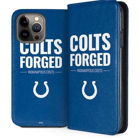 NFL Indianapolis Colts Team Motto iPhone 14 Pro Max Folio Case