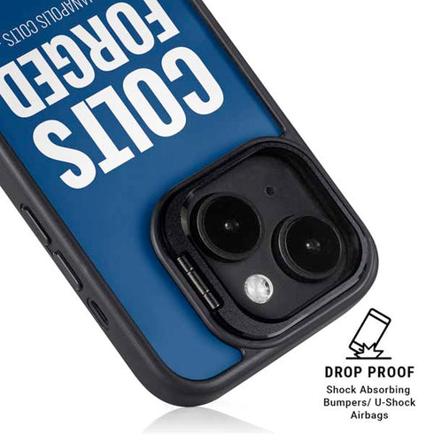 NFL Indianapolis Colts Team Motto iPhone 15 Kickstand Case