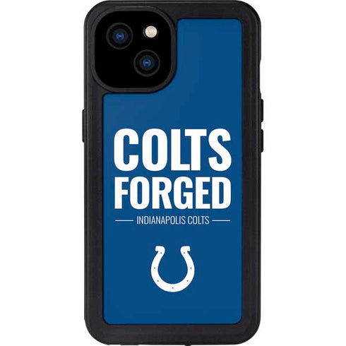 NFL Indianapolis Colts Team Motto iPhone 15 Plus Waterproof Case