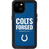 NFL Indianapolis Colts Team Motto iPhone 15 Plus Waterproof Case