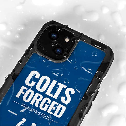 NFL Indianapolis Colts Team Motto iPhone 15 Plus Waterproof Case