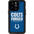 NFL Indianapolis Colts Team Motto iPhone 15 Pro Waterproof Case