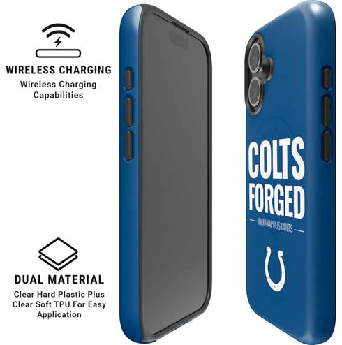 NFL Indianapolis Colts Team Motto iPhone 16 Plus Magsafe Impact Case
