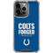 NFL Indianapolis Colts Team Motto iPhone 16 Pro Clear Case
