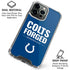NFL Indianapolis Colts Team Motto iPhone 16 Pro Clear Case