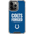 NFL Indianapolis Colts Team Motto iPhone 16 Pro Max Clear Case