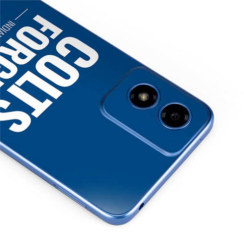 NFL Indianapolis Colts Team Motto Moto G Play 4G (2024) Skin