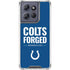 NFL Indianapolis Colts Team Motto Moto G Play 5G (2025) Clear Case
