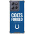 NFL Indianapolis Colts Team Motto Moto G Power 5G (2025) Clear Case