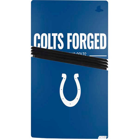 NFL Indianapolis Colts Team Motto PS5 Pro Console Skin