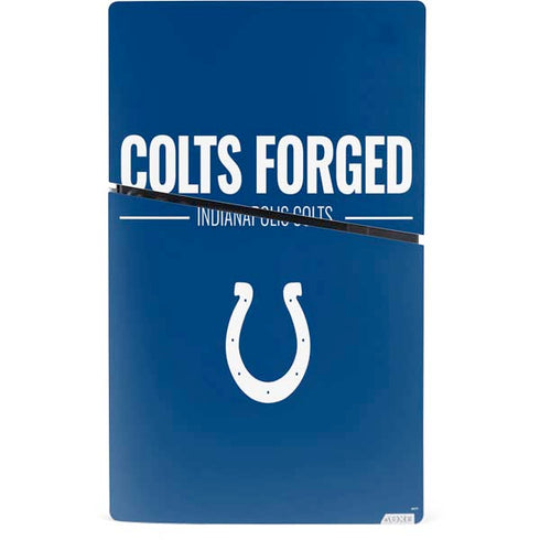 NFL Indianapolis Colts Team Motto PS5 Slim Digital Edition Console Skin