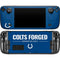 NFL Indianapolis Colts Team Motto Steam Deck Handheld Gaming Computer OLED Skin