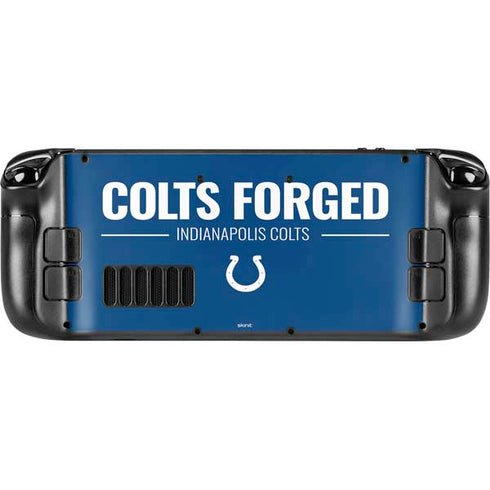 NFL Indianapolis Colts Team Motto Steam Deck Handheld Gaming Computer Skin