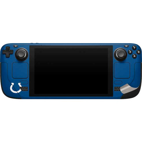 NFL Indianapolis Colts Team Motto Steam Deck Handheld Gaming Computer Skin