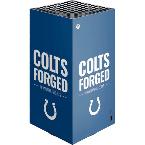 NFL Indianapolis Colts Team Motto XBox Series X Digital Edition Console Skin