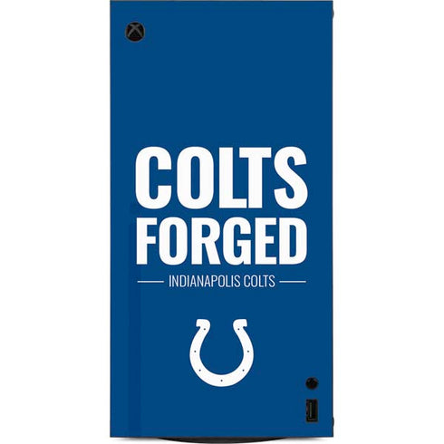 NFL Indianapolis Colts Team Motto XBox Series X Digital Edition Console Skin
