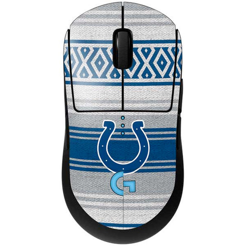 NFL Indianapolis Colts Trailblazer G Pro Wireless Gaming Mouse Skin