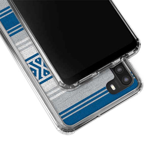 NFL Indianapolis Colts Trailblazer Galaxy A21 Clear Case