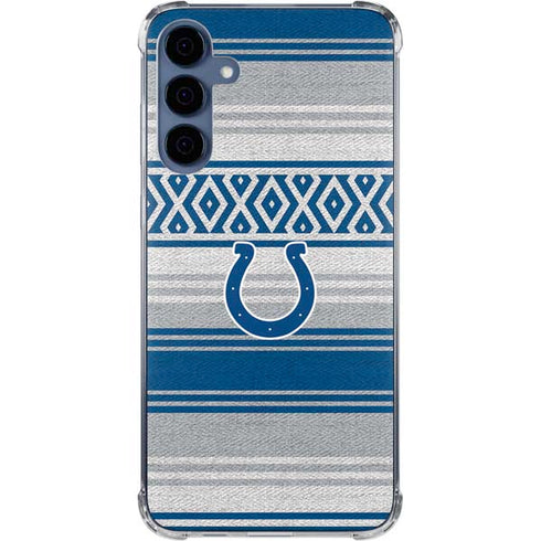 NFL Indianapolis Colts Trailblazer Galaxy A35 5G Clear Case