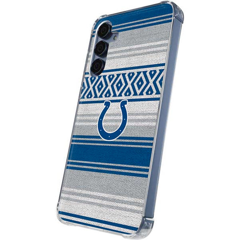 NFL Indianapolis Colts Trailblazer Galaxy A35 5G Clear Case