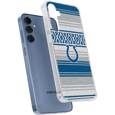 NFL Indianapolis Colts Trailblazer Galaxy A55 5G Clear Case