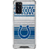 NFL Indianapolis Colts Trailblazer Galaxy Note20 5G Clear Case