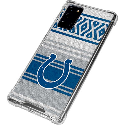 NFL Indianapolis Colts Trailblazer Galaxy Note20 5G Clear Case