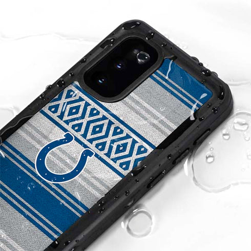 NFL Indianapolis Colts Trailblazer Galaxy S20 Waterproof Case