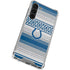 NFL Indianapolis Colts Trailblazer Galaxy S24 FE Clear Case
