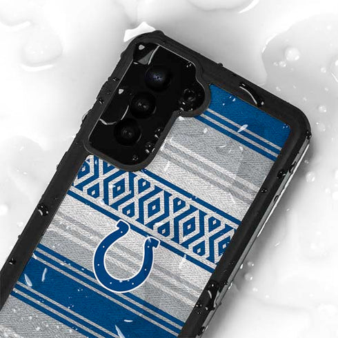 NFL Indianapolis Colts Trailblazer Galaxy S24 Plus Waterproof Case