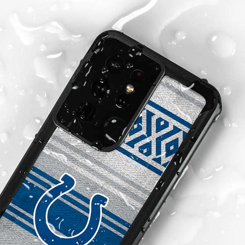 NFL Indianapolis Colts Trailblazer Galaxy S24 Ultra Waterproof Case
