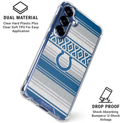 NFL Indianapolis Colts Trailblazer Galaxy S25 Plus Clear Case