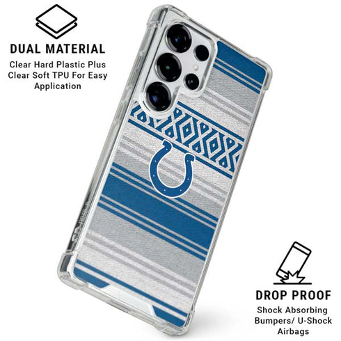 NFL Indianapolis Colts Trailblazer Galaxy S25 Ultra Clear Case