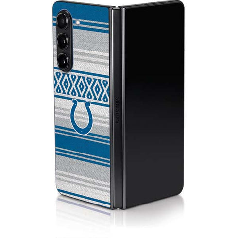 NFL Indianapolis Colts Trailblazer Galaxy Z Fold5 5G Skin