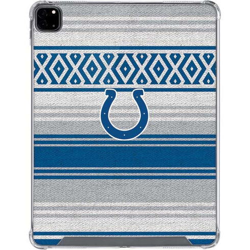 NFL Indianapolis Colts Trailblazer iPad Pro 12.9in (2020) Clear Case