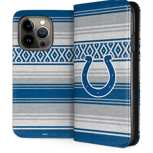 NFL Indianapolis Colts Trailblazer iPhone 14 Pro Folio Case