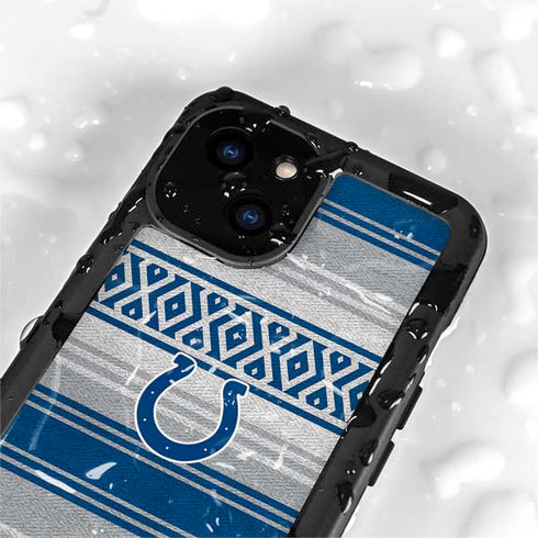 NFL Indianapolis Colts Trailblazer iPhone 15 Plus Waterproof Case