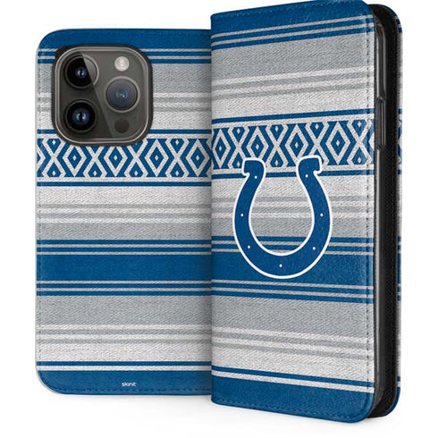 NFL Indianapolis Colts Trailblazer iPhone 15 Pro Folio Case
