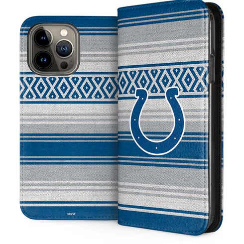 NFL Indianapolis Colts Trailblazer iPhone 15 Pro Max Folio Case